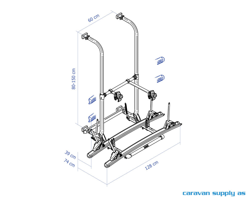 SYKKELSTATIV THULE ELITE G2 STANDARD 306560