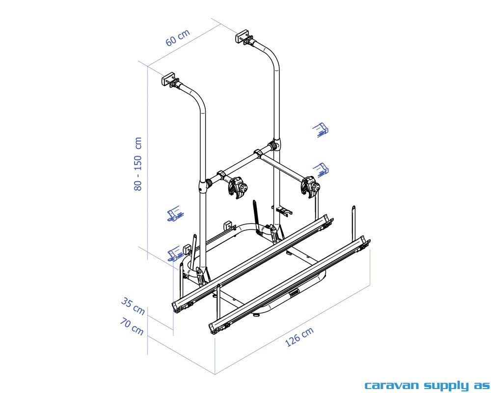 SYKKELSTATIV THULE SPORT G2 TOUR 306572