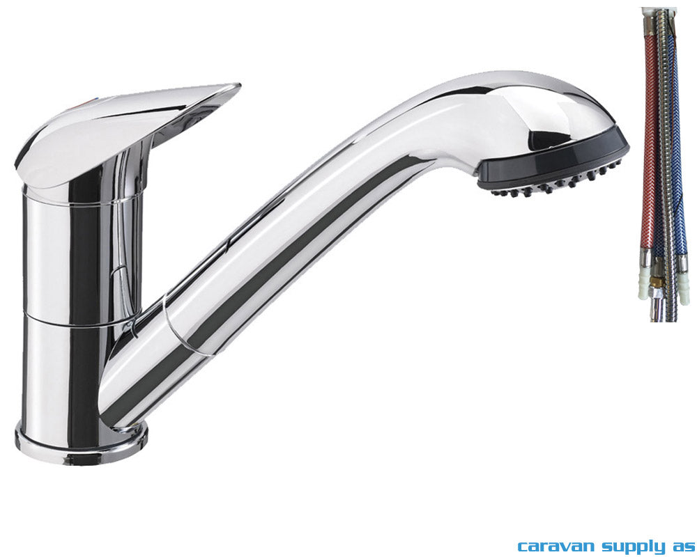 BLANDEBATTERI M/DUSJUTTREKK PELIKAN+JULIA Ø36MM M/