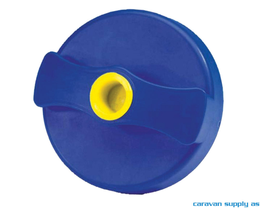 SKRULOKK TIL VANNPÅFYLLING H07 FW-SERIE BLÅ
