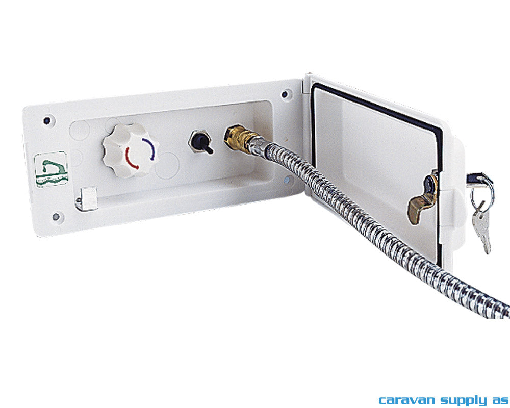 DUSJUTTAK M/BRYTER OG LÅS