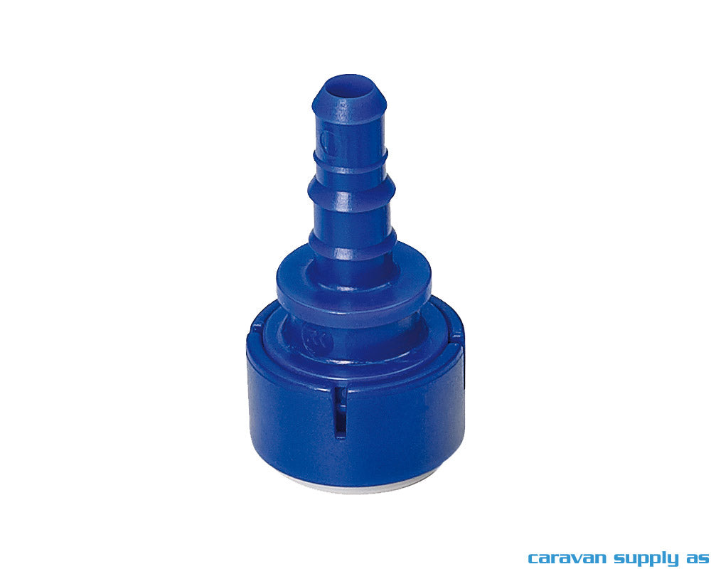 KOBLING UNIQUICK Ø12MM RETT TIL 12MM SLANGE 533-82