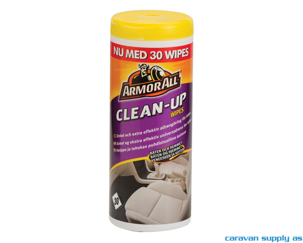 ARMOR ALL CLEAN-UP WIPES 30STK