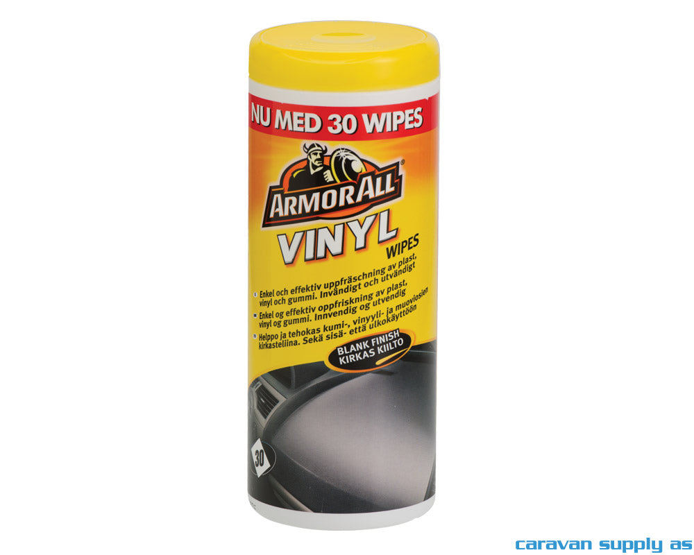 ARMOR ALL VINYL WIPES BLANK FINISH 30STK