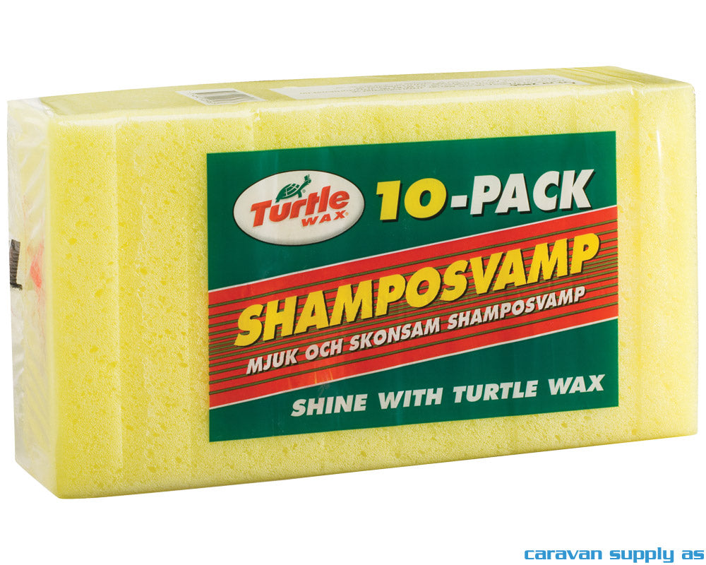 TURTLE WAX SHAMPOSVAMP 10STK