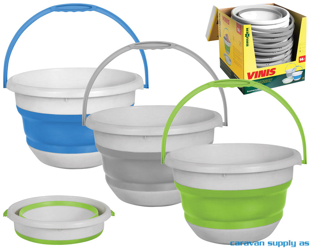 BØTTE BRUNNER VINIS FOLD-AWAY 14L RUND