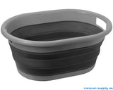 BØTTE BRUNNER LOTUS FOLD-AWAY 36L AVLANG GRÅ