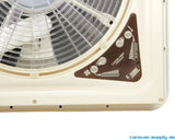 TAKLUKE 40X40CM FIAMMA TURBO-VENT PREMIUM CRYSTAL