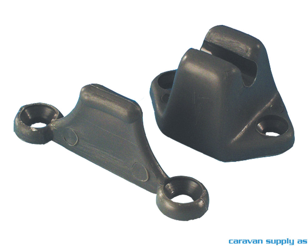 DØRHOLDER STREK GRÅ