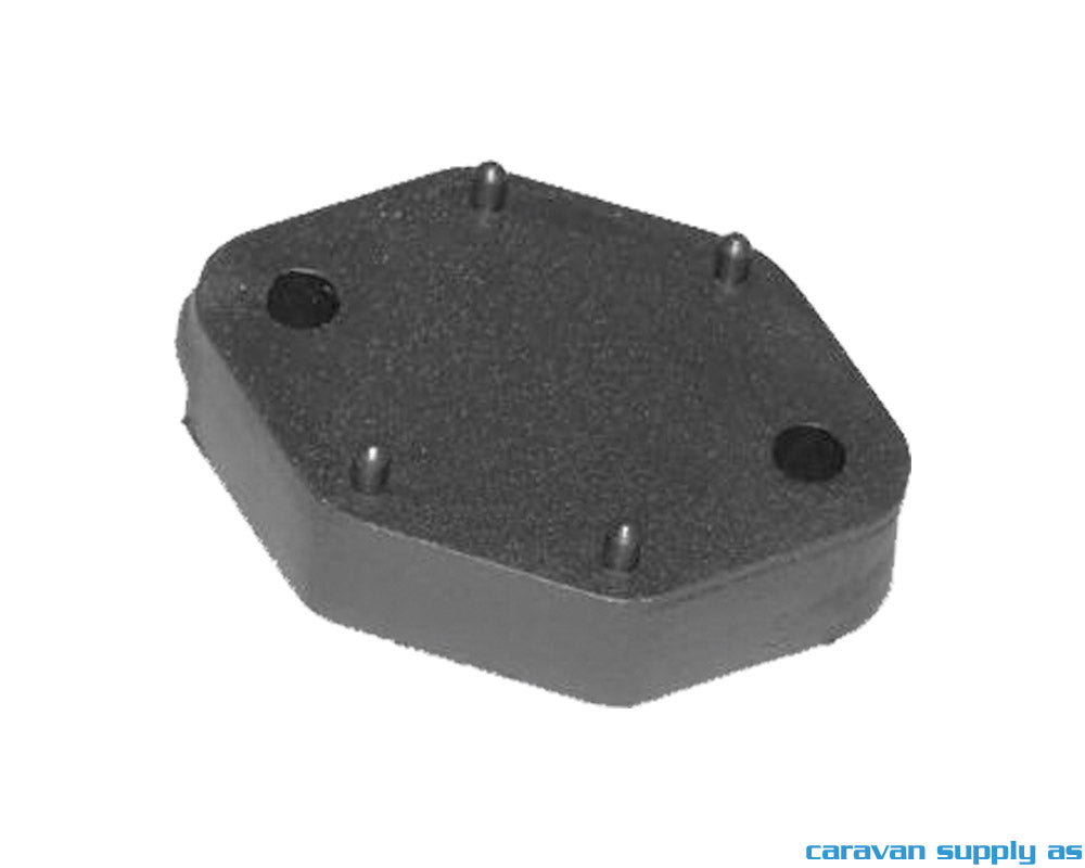 SPACER TIL DØRHOLDER STREK GRÅ VARENR 37146