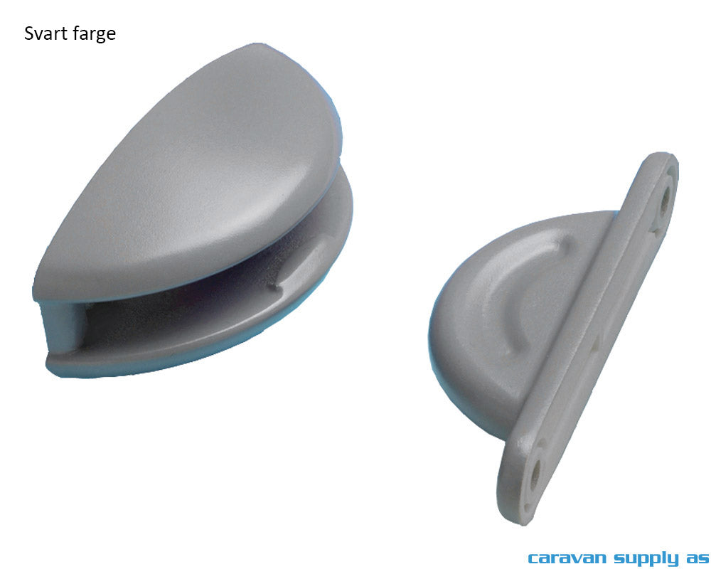 DØRHOLDER PLOPP SVART