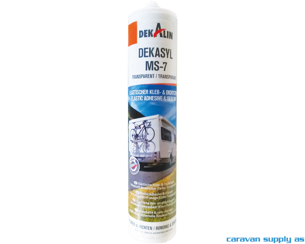 LIM- OG TETNINGSMASSE DEKALIN DEKASYL MS7 290ML KLAR