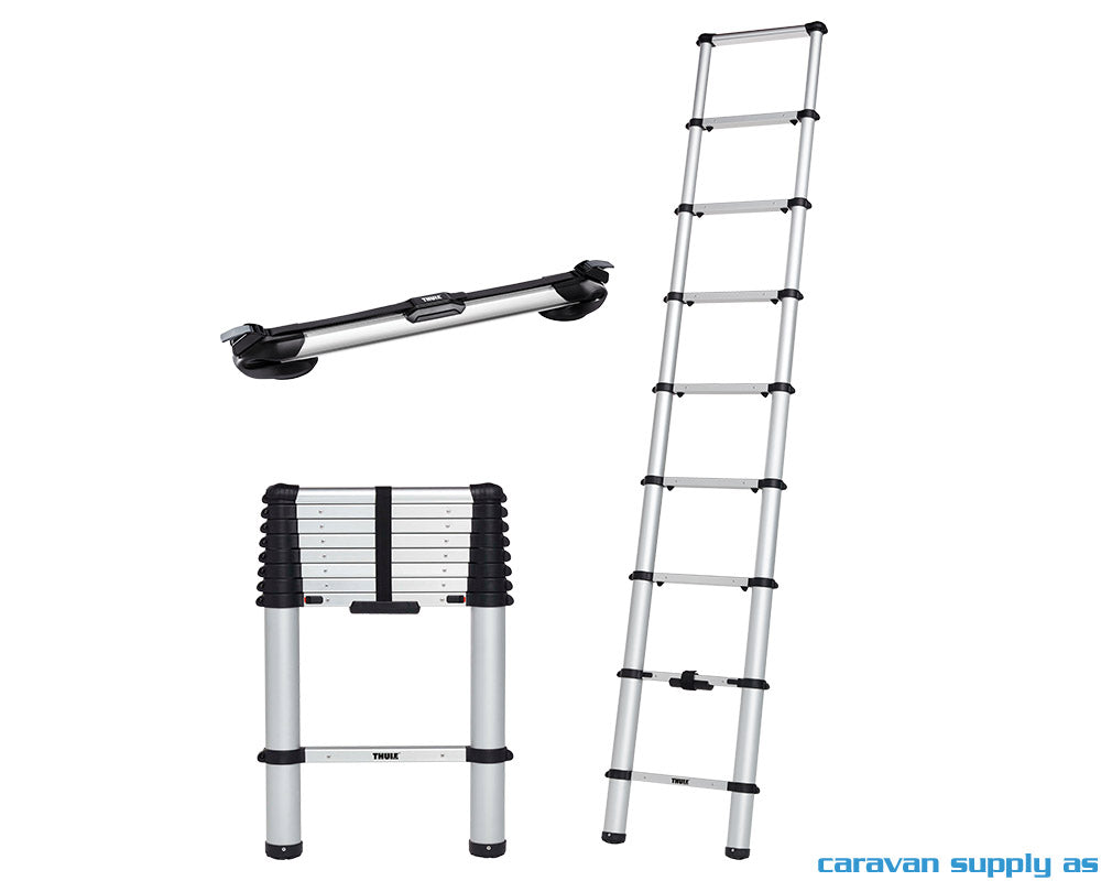 STIGE UTVENDIG THULE VAN LADDER 9 TRINN INKL.FESTE
