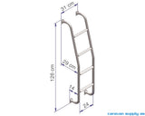 STIGE UTVENDIG THULE LADDER M/4 TRINN
