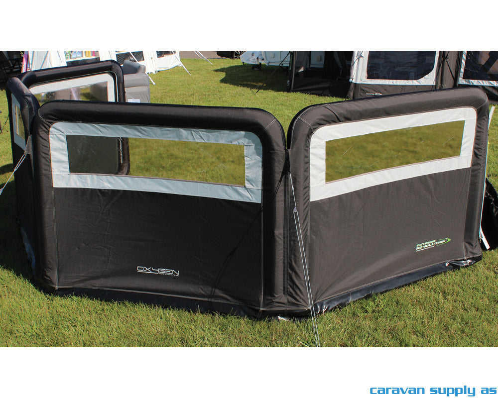 LEVEGG OXYGEN WINDBREAK 500X140CM GRÅ