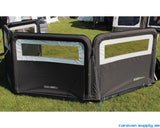 LEVEGG OXYGEN WINDBREAK 500X140CM GRÅ