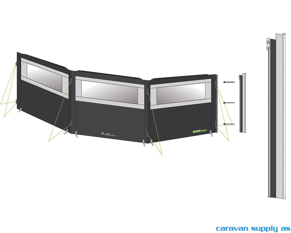KADAR STRIP TIL OXYGEN WINDBREAK 6MM