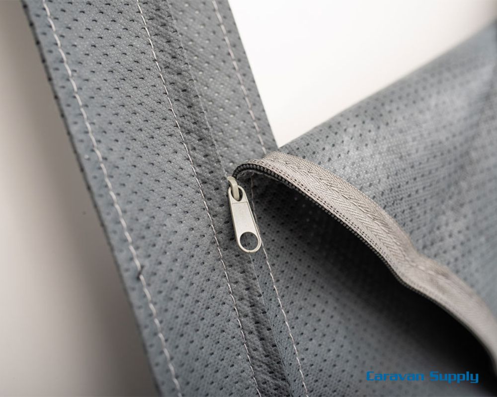 TREKK TIL FRONT PÅ VOGN HINDERMANN 200X160 CM GRÅ