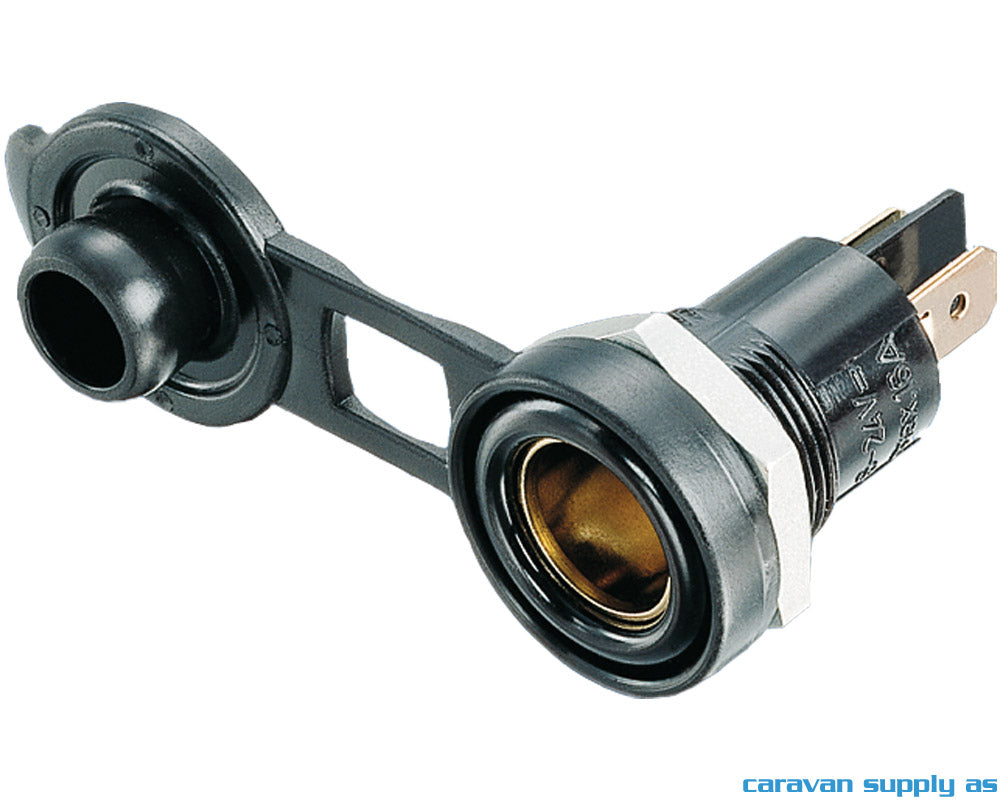 12V STIKKONTAKT INNBYGGING M/LOKK