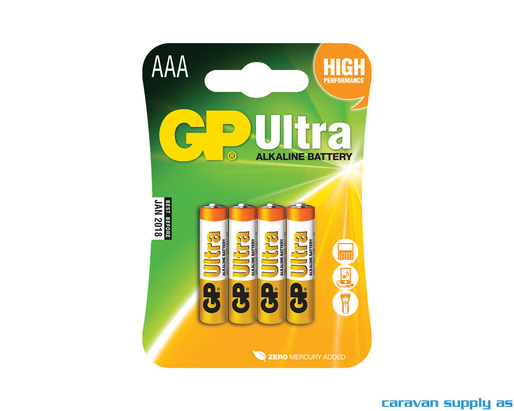 BATTERI GP ULTRA LR03/AAA