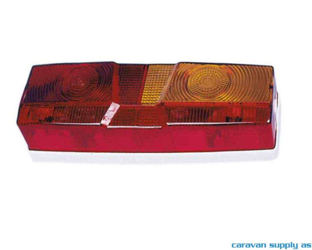 GLASS TIL BAKLYKT HELLA 260X82X67MM VENSTRE 2PK