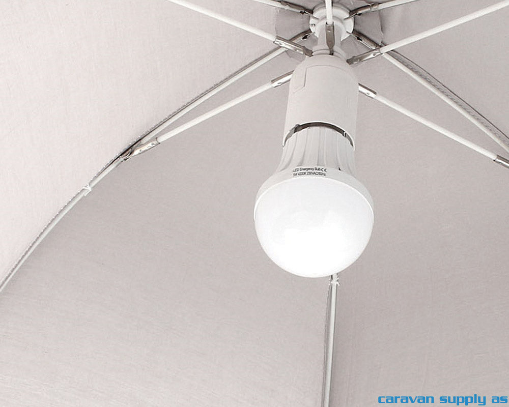 LAMPE BRUNNER SIXRAY LED 230V GRÅ