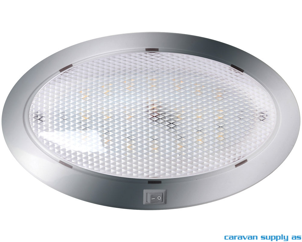 LAMPE BRUNNER ORION LED SØLVGRÅ