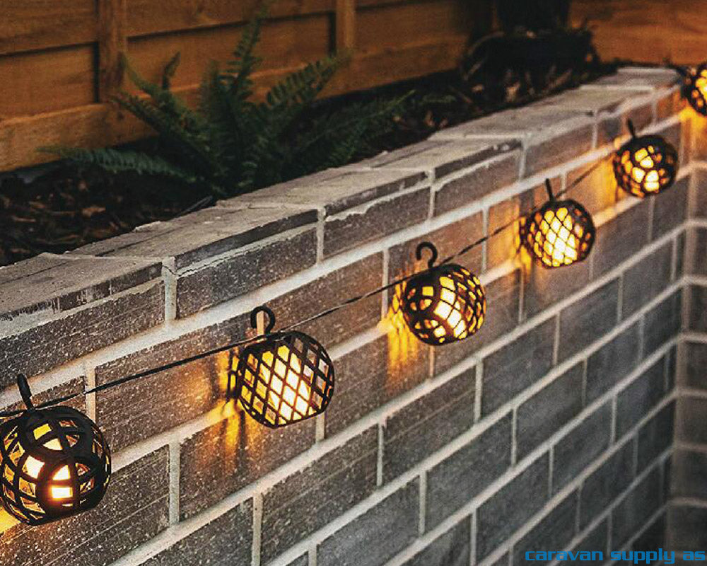 LYSSLYNGE M/FLAMMEKULER LED 230V