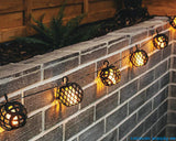 LYSSLYNGE M/FLAMMEKULER LED 230V