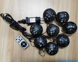 LYSSLYNGE M/FLAMMEKULER LED 230V