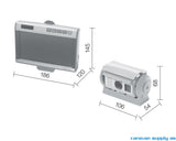 RYGGEKAMERASYSTEM DOMETIC PERFECTVIEW RVS 780 7" C