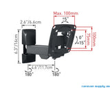 TV-FESTE BARKAN M/1 ARM 12CM 26" 15KG SVART