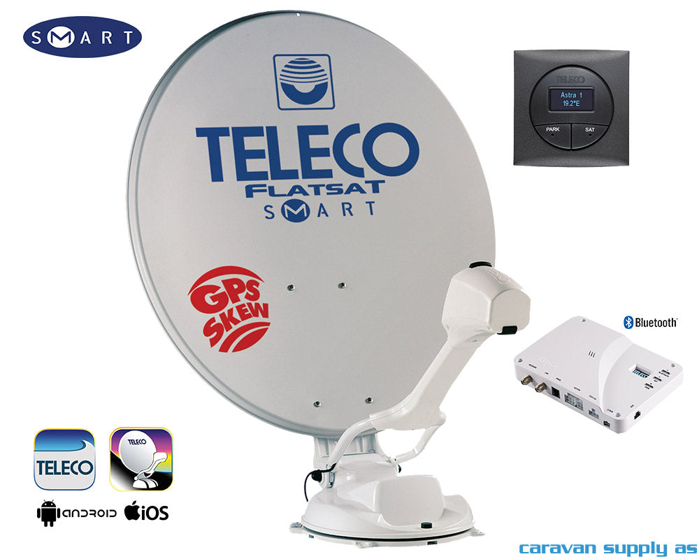 PARABOLANTENNE TELECO FLATSAT EASY SKEW SMART 85CM