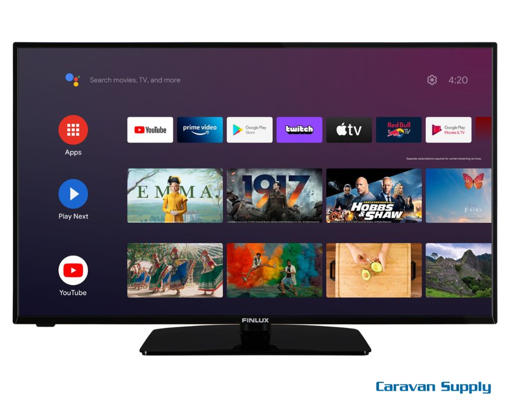 TV FINLUX 43" 12V/230V LED SMART, ANDROID