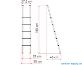 STIGE INNVENDIG FIAMMA DELUXE 5B M/5 TRINN H:165CM