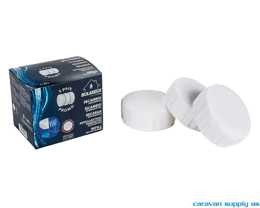 TØRRBALL BOLASECA REFILL 3STK 450GR