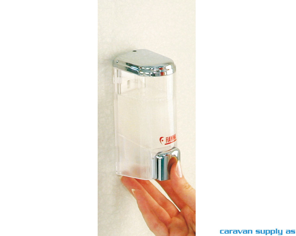 SÅPEDISPENSER FIAMMA 2DL 150X80X55MM TRANSPARENT