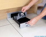 SOKKELSTØVSUGER M/SLANGESETT INKL. MUNNSTYKKER SØL