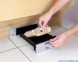 SOKKELSTØVSUGER M/SLANGESETT INKL. MUNNSTYKKER SØL