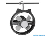 VIFTELAMPE BRUNNER ATMO RG SVART/GRÅ