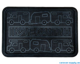 DØRMATTE ARISOL TRAYMAT 40X60X3CM SVART GUMMI