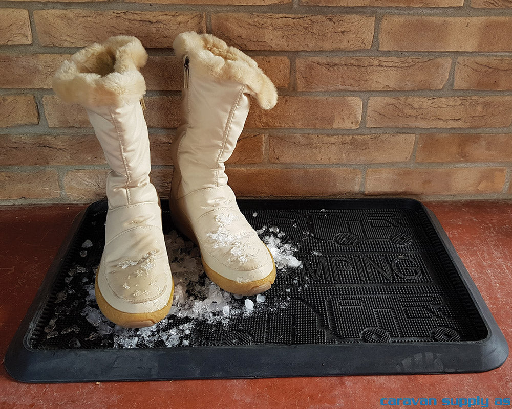 DØRMATTE ARISOL TRAYMAT 40X60X3CM SVART GUMMI