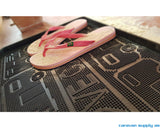 DØRMATTE ARISOL TRAYMAT 40X60X3CM SVART GUMMI