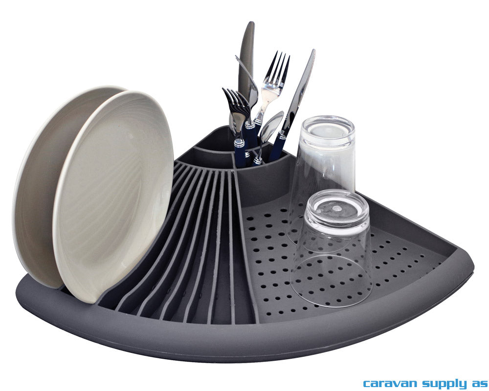 OPPVASKSTATIV GIMEX HJØRNE GRÅ