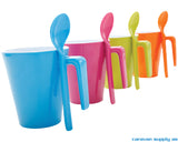 KRUS M/TESKJE BRUNNER FARGERIK DISPLAY 3X4FARGER