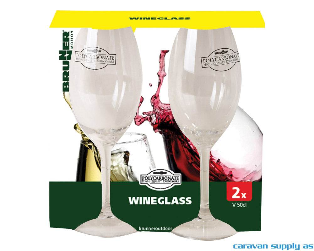 RØDVINSGLASS BRUNNER CUVÉE 45CL 2STK