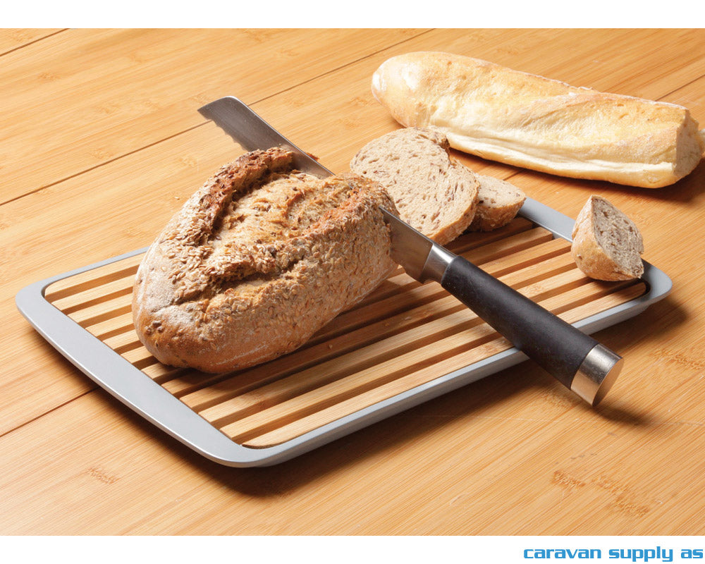 SKJÆRE- OG SERVERINGSBRETT BRUNNER GRÅ 36X24CM