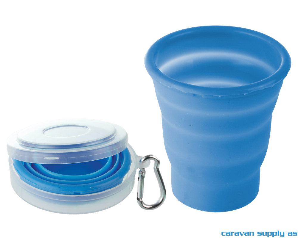 GLASS BRUNNER FOLD-AWAY 20CL BLÅ