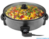 STEKEPANNE TRISTAR XXL Ø40CM M/GLASSLOKK 230V