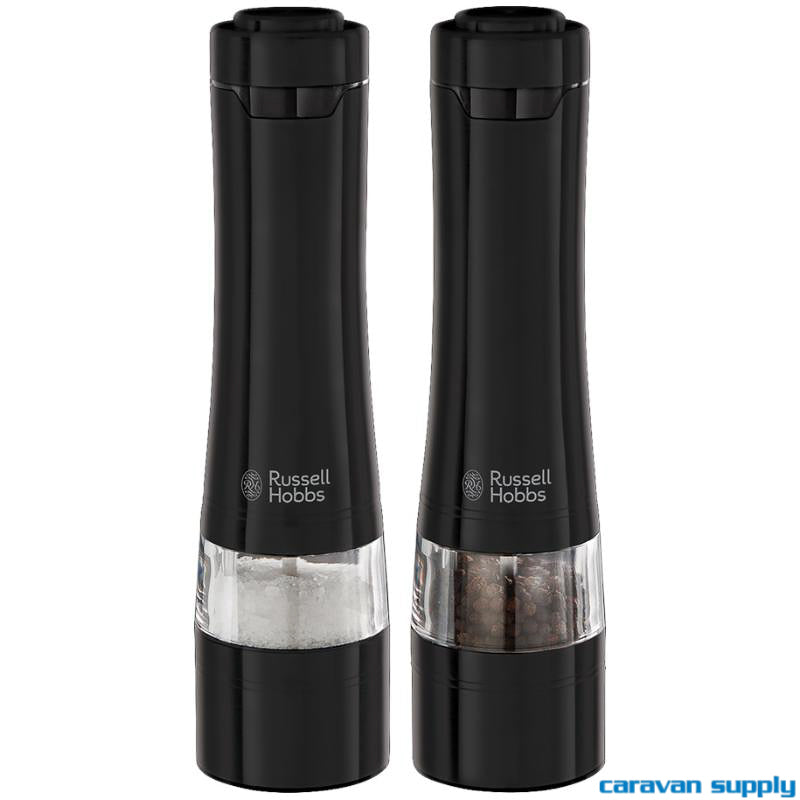 SALT-PEPPER KVERN RUSSEL HOBBS BATTERIDRIFT SVART
